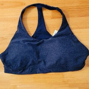 NEW CALIA Women's Lustralux T-Back Bra in Darker Ardosia Slate Heather SIZE XXL